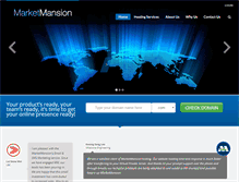 Tablet Screenshot of marketmansion.com